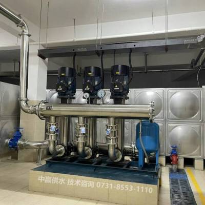 云曲靖变频无负压给水设备智能恒压供水设备实现水泵软启软停功能