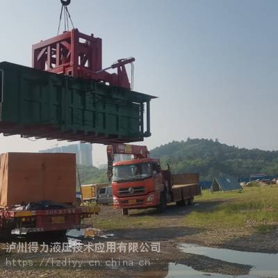 后翻式垂直压缩垃圾站/垂直式压缩垃圾转运站图纸/我们全程为您设计