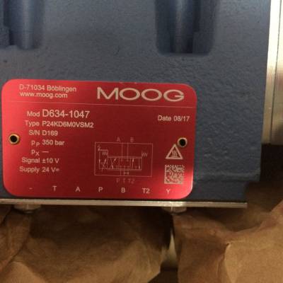 供应美国MOOG原装伺服阀 d661-4854现