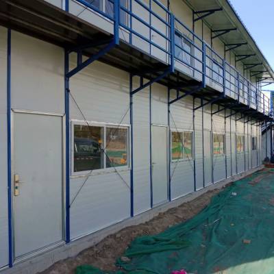 汉中西乡县生产安装骨架式活动房框架式彩钢房吊装式简易房