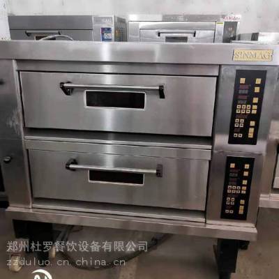 开封新麦二层电烤箱 商用全自动SM2-522H烤炉 面包店烘焙设备销售