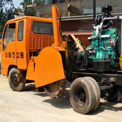 路通大型路沿石开沟机 公路工程开槽机 路边切边机 制造批发】价格