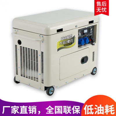 大泽动力 静音风冷柴油发电机3KW 220V