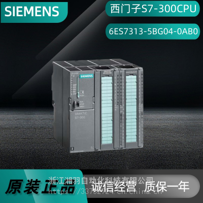 西门子S7-300代理商带MPI的紧凑型CPU 6ES7313-5BG04-0AB0 CPU313C