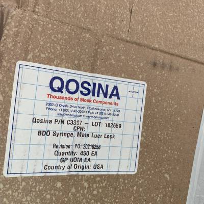 供应美国QOSINA 注射器 C3307