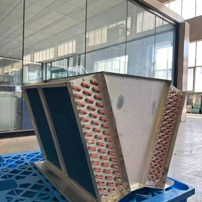 烘干散热器 空调机组表冷器 铜管翅片 高效冷却 宇捷