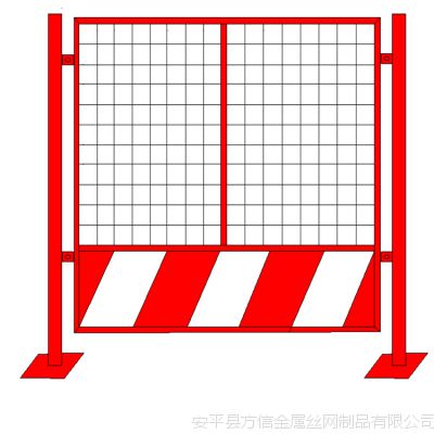 中铁建筑基坑安全防护围栏 高铁建筑临边防护栏 工地临边防护围网