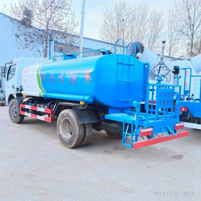 东风国六洒水车 雾炮洒水车 蓝牌洒水车