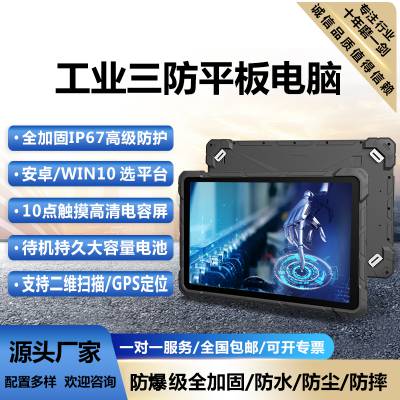 前海高乐10寸工业平板电脑支持5G手持平板