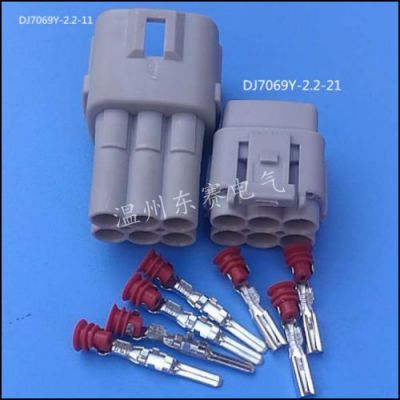 DJ7069Y-2.2-11/21 6孔防水接插件连接器