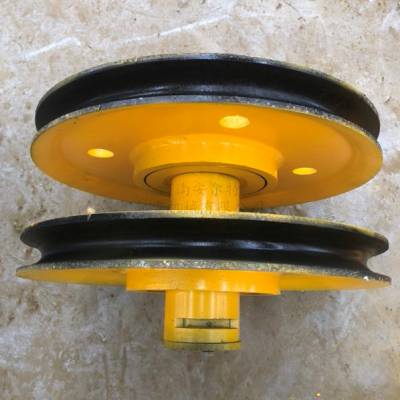 450*160 港口吊车用滑轮组 卷扬机抓斗导向轮