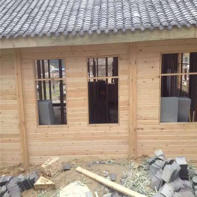 遵义凤岗小青瓦木房子 遵义湄潭中式木房子 贵州绥阳防腐木房子定制