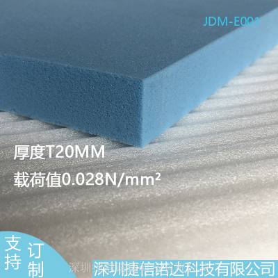 Sylomer塞洛玛JDM-E001聚氨酯减震垫载荷值0.028N/mm²