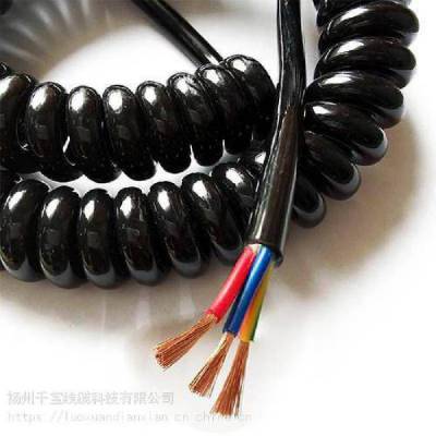 供应北京螺旋电缆 弹簧电缆