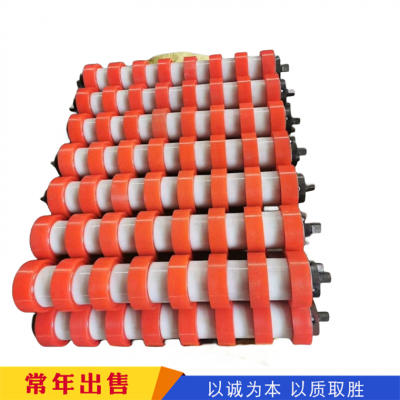 输送机φ133*465mm调心托辊 矿用皮带机缓冲滚筒 平行托 辊组