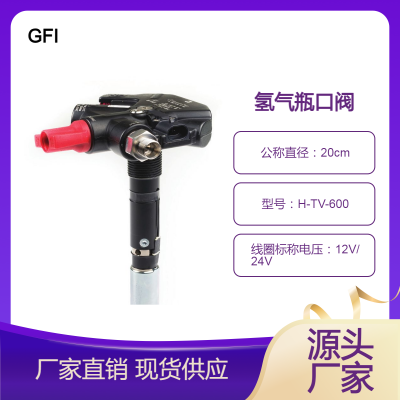 氢气瓶口阀 GFI H-TV-600 加拿大*** 薄型设计