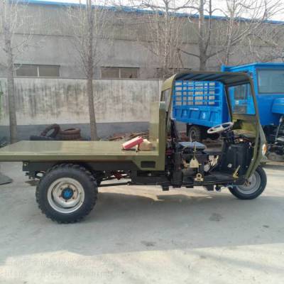 圣成销售工程柴油三轮车 2吨农用工地运料翻斗车