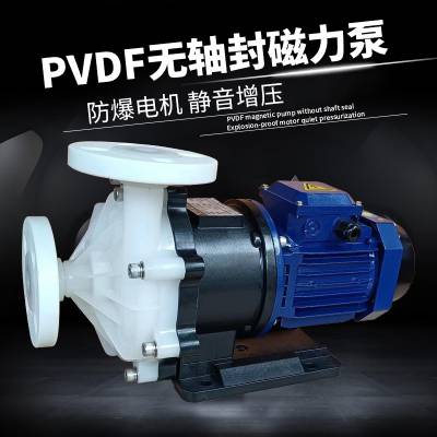 胜川宝MPX-P-250CSV5磁力泵永元电机PVDF防腐化工泵无轴封高温泵