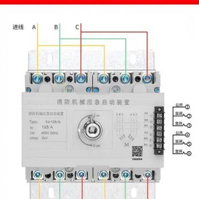 еӦװ 55KW˨ûеӦװYJQ2-250A/6P