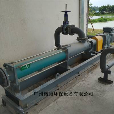 耐驰单螺杆泵NM125BY02S12B大量应用于造纸行业污泥污水的输送。