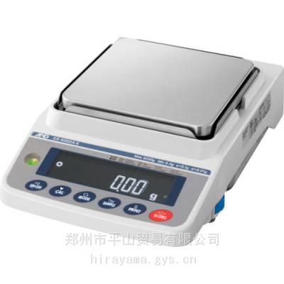 AND艾安得内置校准砝码天平6200g精密电子秤GX-6002A-K