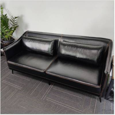 吉安***沙发牛皮总经理办公沙发会议室接待室沙发包厢KTV沙发定制澳思佳