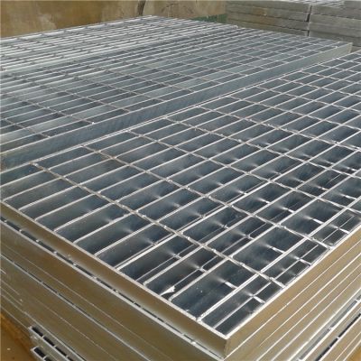 建筑行业钢结构平台专用钢格板_热镀锌钢格板生产厂家定做多规格型号