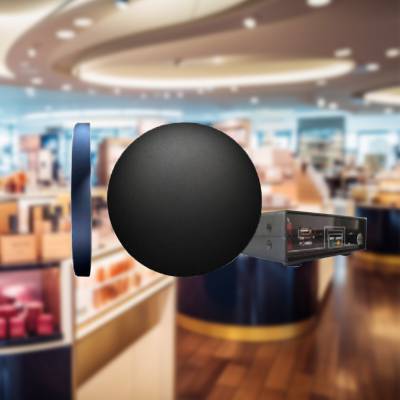 便利店户外门头声音指向性扬声器 商场超市个性化声环境解决方案