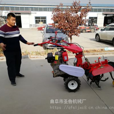 柴油186型开沟培土机 多用途生姜大葱种植机 灵活手扶大葱封沟机