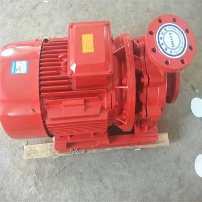 立式单级消防泵组XBD12.3/80G-L喷淋泵房安装图厂家供应