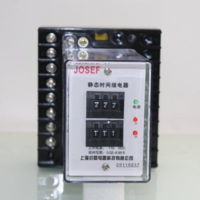 JOSEF约瑟 SS-23型时间继电器 供应轨道交通，铁路运输 级差小功耗低