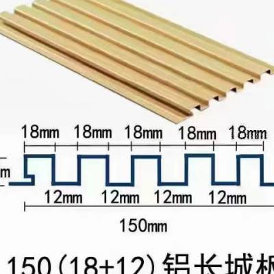 佛山130面长城板价格表 佛山铝城鼎盛建材供应