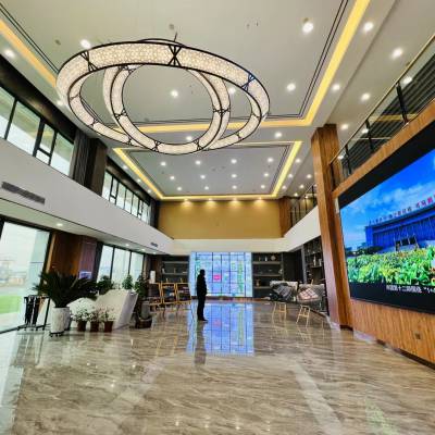 樊灯G39定制大型酒店灯具创意艺术玻璃售楼部会议室沙盘商场大堂工程灯