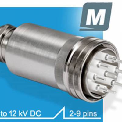 德国GES多引脚高压连接器 MCS205 2-pole 5 kVDC