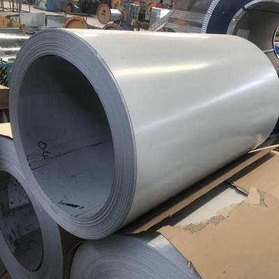陕西宝钢银灰色彩钢 0.5mm镀铝锌涂镀板 西安彩涂板代理 DX51D+AZ彩涂