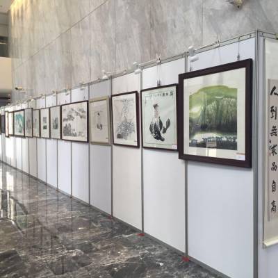 隔墙展板展架展墙，武汉展板展架出租，展台设计搭建，画展移动展板，隔断展板