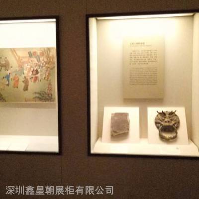 深圳博物馆展柜厂/文化馆恒湿展柜定做/文化馆文物柜定做