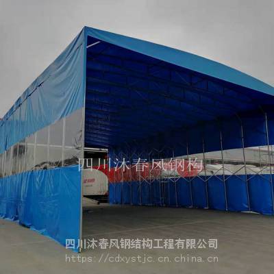 温江大型篮球场雨篷-遮阳蓬厂家