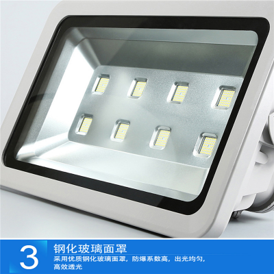 芯鹏达led投光灯400w 500w大功率投光灯楼体亮化户外防水投射灯高杆灯