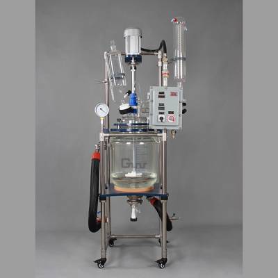 郑州长城工贸 GR-20Ex 防爆 玻璃反应釜