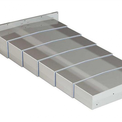 伸缩式机床不锈钢板防护罩鑫姆迪克定制立加导轨护板