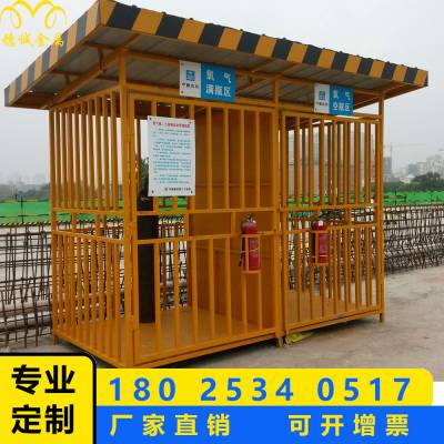 建筑工地定型化一二级配电箱防护棚可拆镀锌管电力设备防护栏