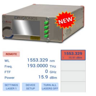 Id photonics公司CoBrite-DX 系列可调谐窄线宽激光器