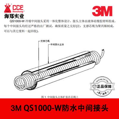 3M QS1000-W 8.7/15kV 冷缩式防水增强型电缆中间接头