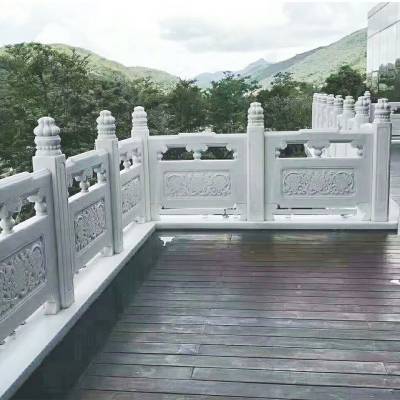 广东景观石栏杆-草白玉栏杆-桥栏杆河道护栏供应商家