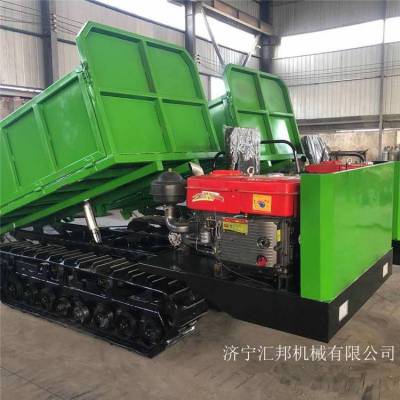 山地爬坡履带运输车 景区工程***履带运输车 汇邦履带运输车低