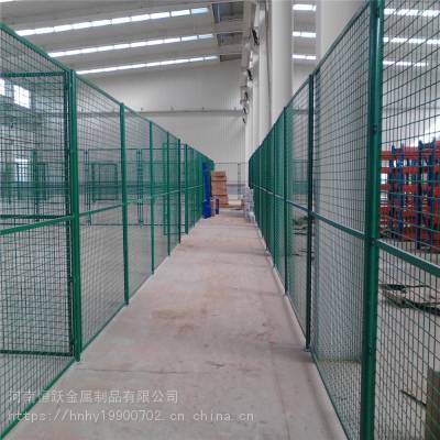 厂家安装濮阳车间仓库隔离网 厂房护栏网 护栏网门