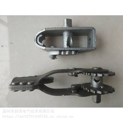 铁奇U型钢丝绳紧固器U型紧固器钢丝绳紧固器U型钢丝绳收紧器