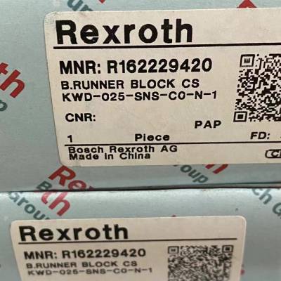 Rexroth力士乐导轨R162222420 162229420滑块轴承 德国***