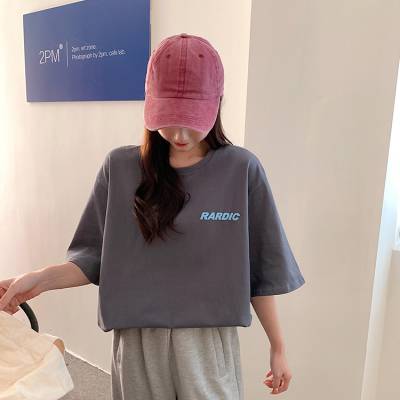安徽合肥刺绣纯棉短袖T恤女装夏季女装t恤女韩版短款紧身短袖T恤